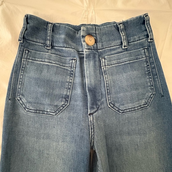 Anthropologie Colette Cropped High Rise wide leg by maeve -23P only worn once! - Picture 12 of 12